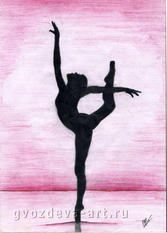 Рисунок балерины